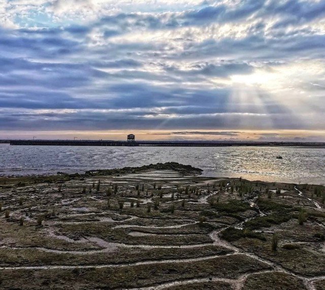 muelle de Tharsis de lejos